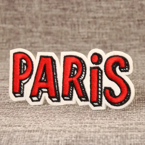 PARIS Embroidered Patches