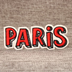 PARIS Embroidered Patches