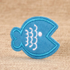 Fish Embroidered Patches