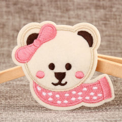 Lovely Bear Embroidered Patches