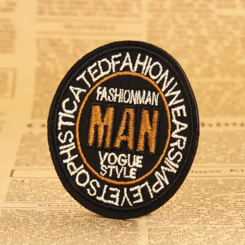 Fashion Man Custom Patches