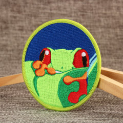 Frog Embroidered Patches 