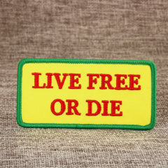 Live Free Or Die Custom Patches 