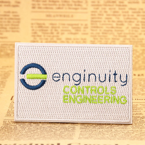Enginuity Embroidered Patches