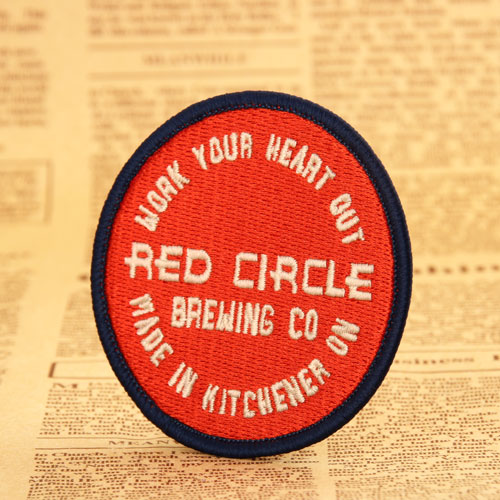 Red Circle Cheap Patches