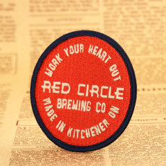 Red Circle Cheap Patches