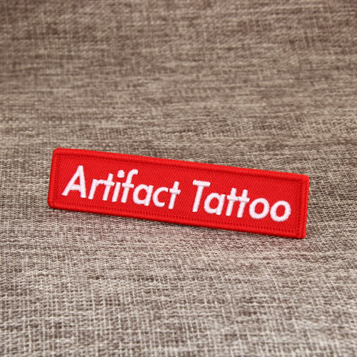 Artifact Tattoo Embroidered Patches