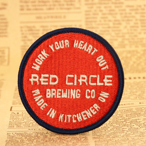 Red Circle Cheap Patches