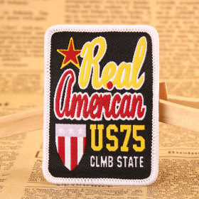 Real American Woven Patches