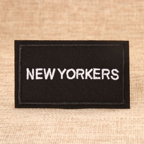 New Yorkers Embroidered Patches