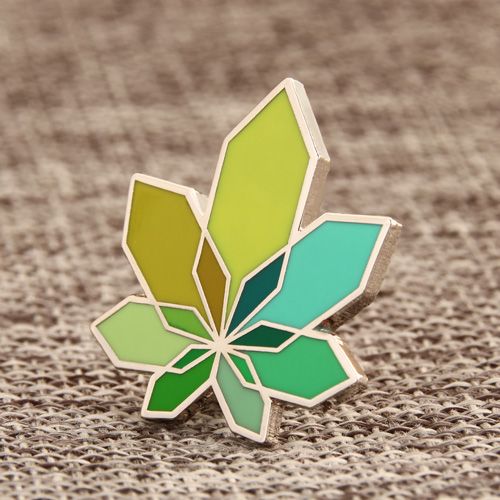 Abstract Leaf Custom Pins