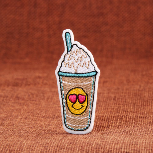 Milk Tea Embroidered Patches