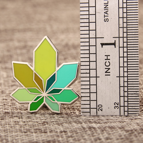 Abstract Leaf Custom Pins