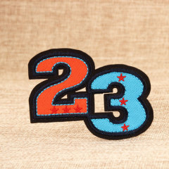 Twenty Three Embroidered Patches