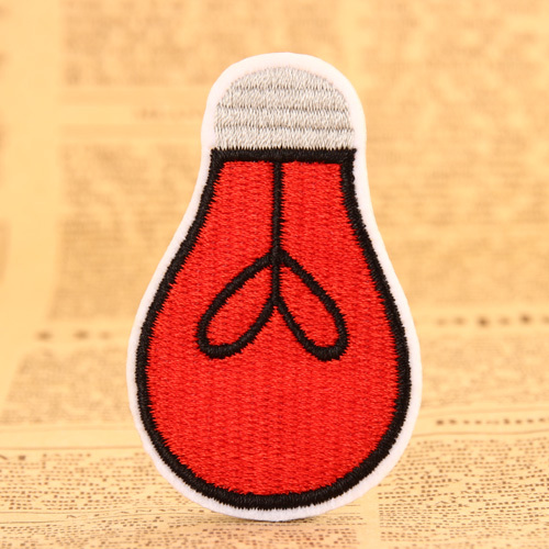 Light Bulb Embroidered Patches