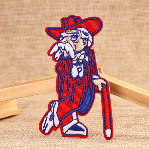 Old Red Crutch Custom Patches