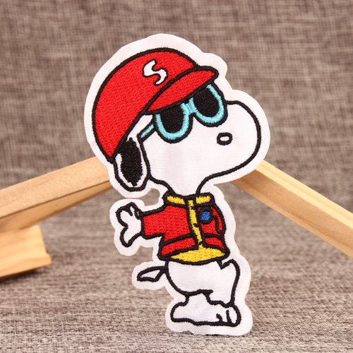 Cool Dog Embroidered Patches