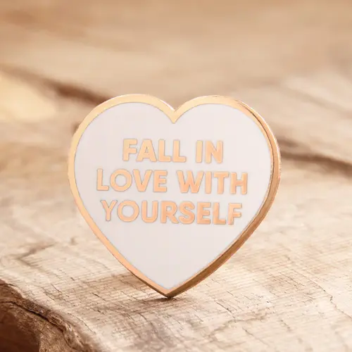 Love Hard Enamel Pins