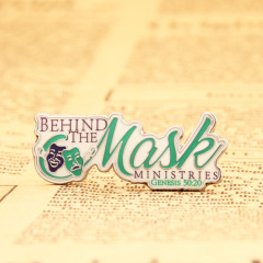 Behind the Mask Custom Pins