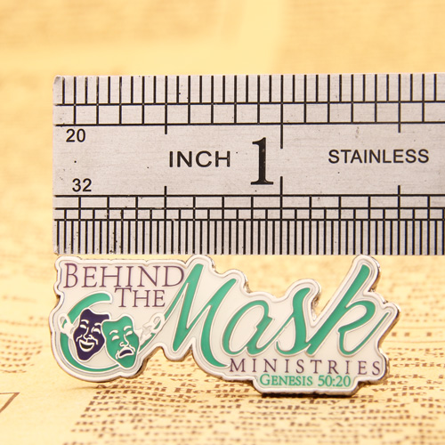 Behind the Mask Custom Pins