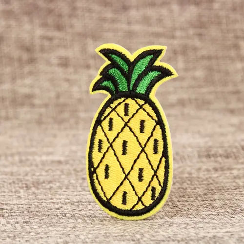 Tasty Pineapple Embroidered Patches