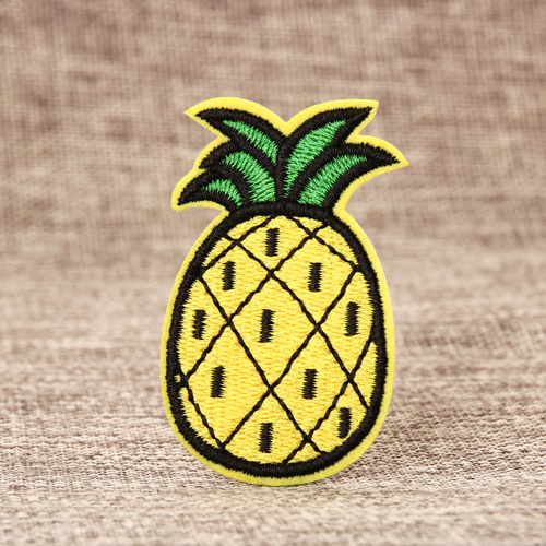 Tasty Pineapple Embroidered Patches