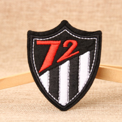 Seventy Two Embroidered Patches