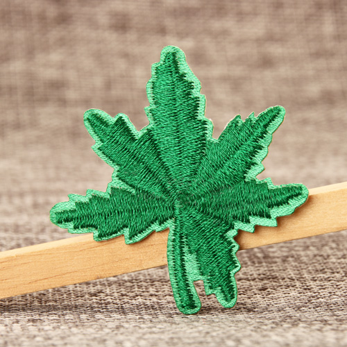 Maple Leaf Embroidered Patches