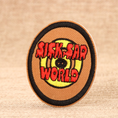 Sick Sar World Custom Embroidered Patches 
