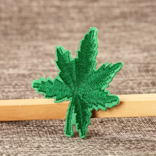 Maple Leaf Embroidered Patches