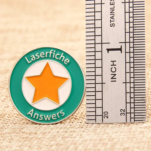Laserfiche Answers Lapel Pins