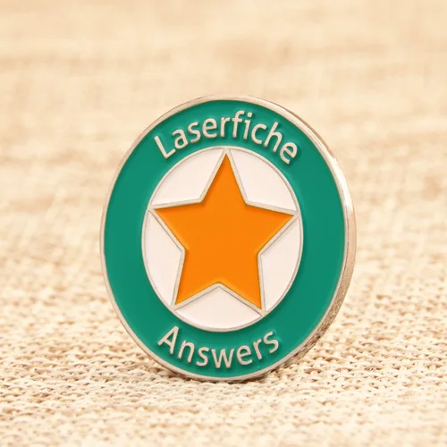 Laserfiche Answers Lapel Pins