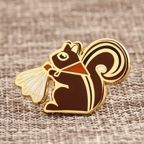 Squirrel custom lapel pins Squirrel custom lapel pins