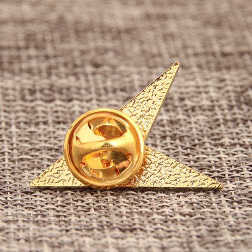 Yellow Arrowhead Lapel Pins