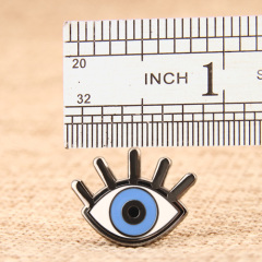 Blue eye custom pins
