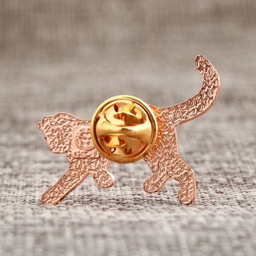 Pink Cat Custom Enamel Pins