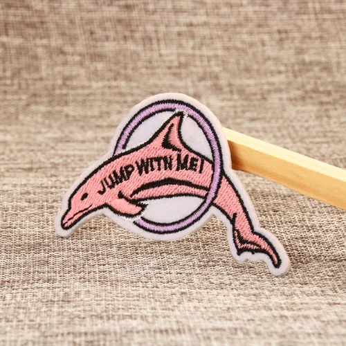 Dolphin Embroidered Patches Dolphin Embroidered Patches
