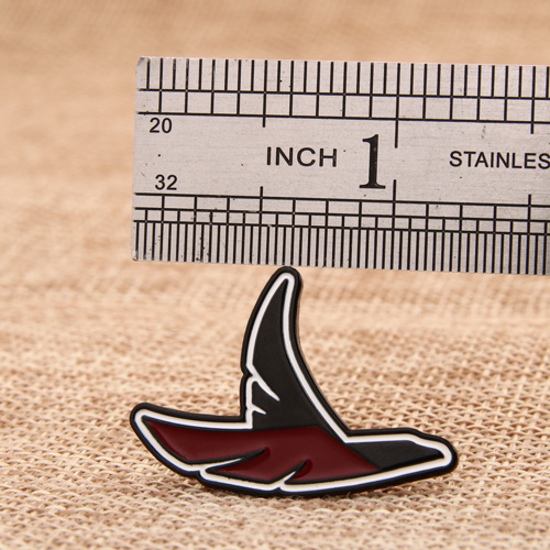 The flying bird custom pins