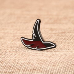 The flying bird custom pins