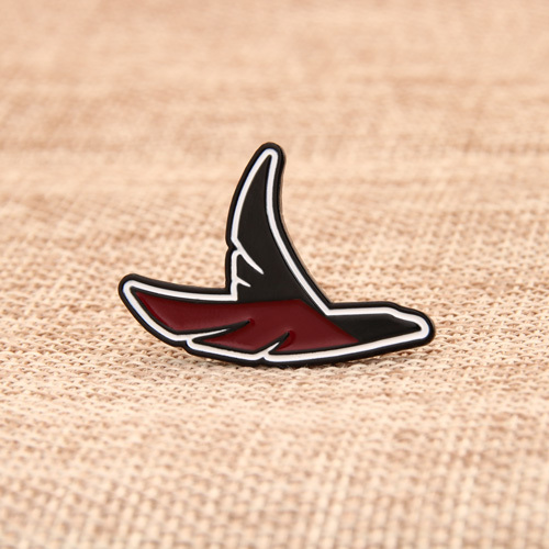 The flying bird custom pins