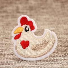 Hen Embroidered Patches
