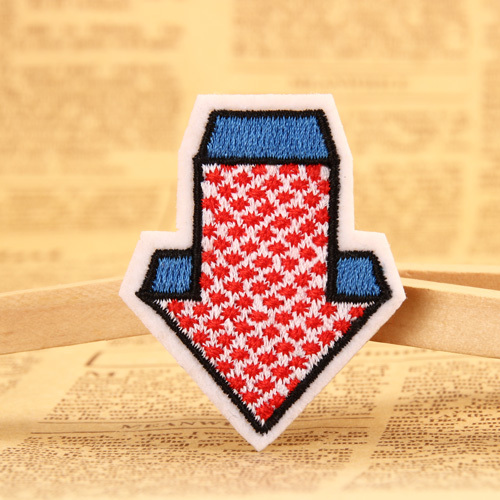 Red Arrow Embroidered Patches