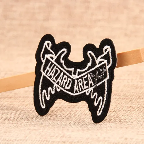 HAZARD AREA Custom Patches