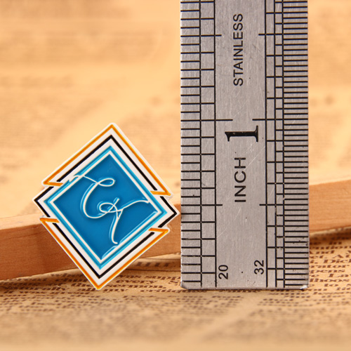 Abstract custom lapel pins
