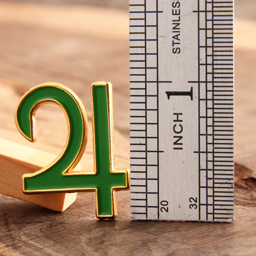 24 Custom Pins