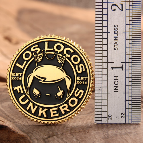 Los Locos Funkeros Lapel Pins