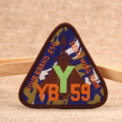 YB Embroidered Patches