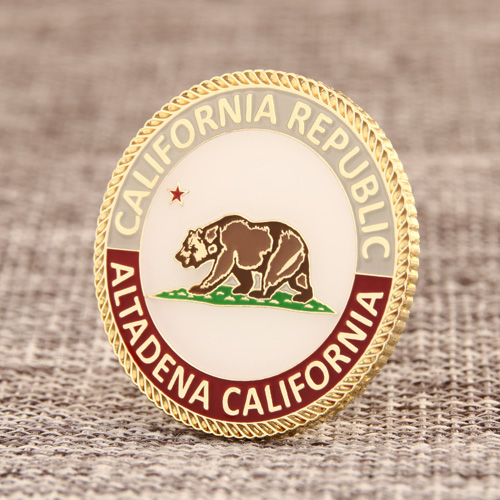 Regional tourist custom pins