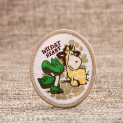 Wild At Heart Woven Patches