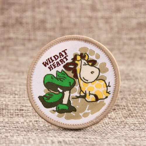Wild At Heart Woven Patches